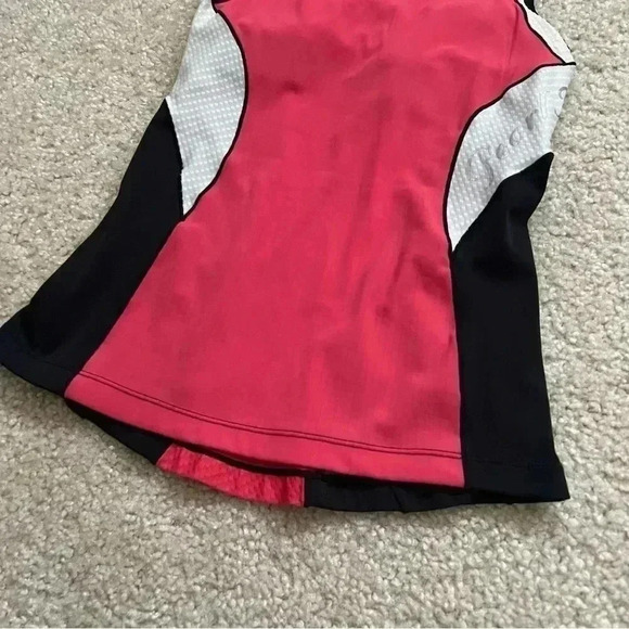 Pearl Izumi Elite InRCool Tri Singlet Tank Top Womens Small Pink-White 13221302 - Picture 4 of 15